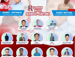 Relawan Muda Nanda-Antonius Bertekad Menangkan Pilkada Pesawaran