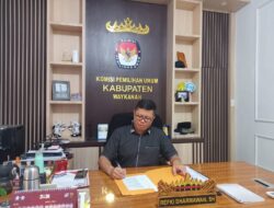 KPU Way Kanan Tetapkan Dua Paslon Pilkada 2024 Secara Tertutup