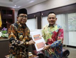Pj. Gubernur Samsudin Terima Kunker Ketua Bawaslu Beserta Jajaran