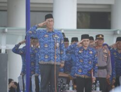 Pemkab Pesibar Gelar Upacara Paripurna Bulanan 