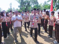Wabup Way Kanan Pimpin Upacara Peringatan Hari Pramuka ke-63