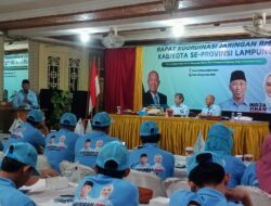 JRMD Gelar Rakor: Konsolidasi Relawan Menuju Lampung Emas 2024