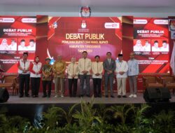 KPU Tanggamus Gelar Debat Publik Pertama Calon Bupati dan Wakil Bupati 2024
