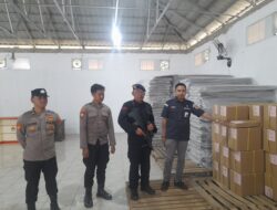 Surat Suara Tiba di Gudang KPU Way Kanan