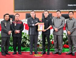 DPRD Pesawaran Gelar Rapat Paripurna Penyampaian Ranperda APBD 2025