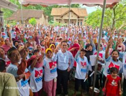 Paslon Ali Rahman-Ayu Asalasiyah Gelar Kampanye Tatap Muka dengan Warga Negeri Agung