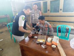 Si Dokkes Polres Lampung Utara Periksa Kesehatan Personel PAM di KPU dan Bawaslu