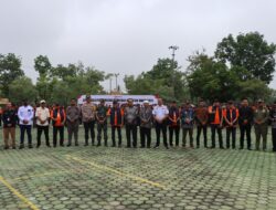 Kapolres Way Kanan Hadiri Apel Siaga Pengawasan Pemilihan Serentak Tahun 2024