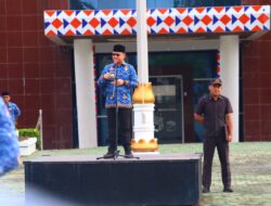 Apel Bulanan Pemkab Way Kanan, Sekda Saipul Minta Kepala OPD Evaluasi Kinerja