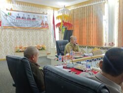 Pj Bupati Tanggamus Pimpin Rapat Persiapan Pilkada Serentak 2024