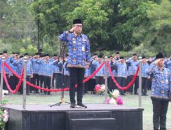 Pemkab Way Kanan Gelar Upacara HUT Korpri ke-53