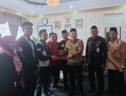 Pemkab Tanggamus Beri Penghargaan ke Peraih Medali Emas dan Perak Atlet Pencak Silat Kancah Internasional