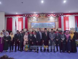Wakil Bupati Ikuti Rapat Paripurna DPRD Pesibar Pengucapan Sumpah Wakil Ketua 1 Periode 2024-2029