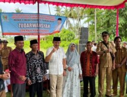 Anggota DPRD Tanggamus Zudarwansah Rela Sebrangi Laut Guna Menyerap Aspirasi Masyarakat Pekon Martanda
