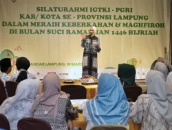 Bunda PAUD Provinsi Lampung Hadiri Silaturahmi IGTKI-PGRI se-Lampung, Tekankan Pentingnya Kepedulian dan Pendidikan Anak Usia Dini