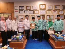 Bupati Lampura Terima Audiensi Pengurus Persatuan Pensiunan Indonesia