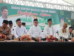 Hamartoni Bersama Ribuan Warga Hadiri Tabligh Akbar Syawal 1446 H di Islamic Centre Lampung Utara
