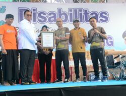 Bandar Lampung Pecahkan Rekor MURI Lewat Jalan Sehat Disabilitas Terbanyak*