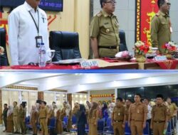 Sekda Lampura Pimpin Rapat Pembinaan Statistik Sektoral 2025