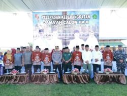 Pemkab Lampura Lepas Keberangkatan 47 Jemaah Haji Kloter 2