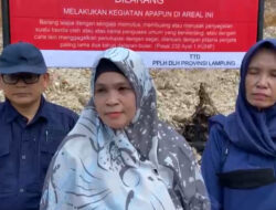 Pemprov Lampung Segel Dua Lokasi Tambang Galian Tidak Sesuai Izin di Campang Raya