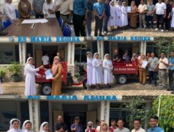 RS Maria Regina Serahkan Bantuan Bentor untuk Kelurahan Tanjung Aman