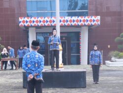 Apel Bulanan, Bupati Way Kanan Minta ASN Tingkatkan Disiplin, Komitmen, dan Loyalitas