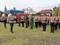 Tanggap Darurat Bencana Alam, Polres Lampung Utara Gelar Apel Siaga