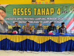 Munir Abdul Haris Reses Hari Kedua di Slusuban dan Gayau Sakti, Serap Aspirasi Warga Seputih Agung