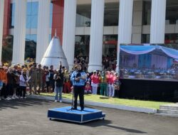 Ratusan Peserta Ikuti Lomba Senam Kreasi Tabola Bale yang Digelar Pemkot Bandarlampung