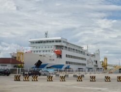 Gubernur Resmikan KMP Dalom 1 Kapal Pertama Milik Pemprov Lampung
