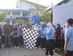 Jalan Sehat Berhadiah Warnai Puncak Kegiatan Festival Literasi Way Kanan 2025