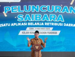 Pemprov Lampung Luncurkan SAIBARA Platform Digital Penghimpun Pembayaran Retribusi Daerah