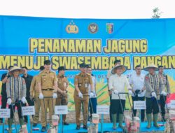 Pemprov Lampung Dukung Program Ketahanan Pangan Nasional dengan Kegiatan Penanaman Jagung di Lamsel