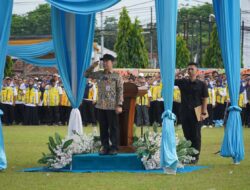 Marindo Pimpin Upacara Peringatan Hari Bakti PU ke-80