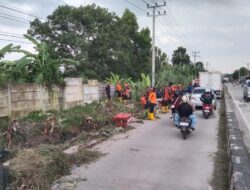 Pemkot Bandarlampung Gerak Cepat Bersihkan Saluran Air dan Drainase Hingga Wilayah Perbatasan Lamsel