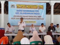 Konflik Agraria Eks PT Daya Itoh -TMP Menggelar Rakor: 290 Ahli Waris Desak Pemda Lampura Bertanggung Jawab