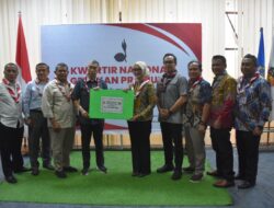Wagub Serahkan Dana Bumbung Kemanusiaan Kwarda Pramuka Lampung ke Kwarnas di Jakarta