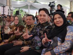Pertemuan Tokoh Sumbagsel, Eva Dwiana Ikut Hadiri Halalbihalal di Griya Agung
