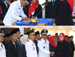 Pejabat Administrator dan Pengawas di Lingkungan Pemkab Lampung Utara Resmi Dilantik