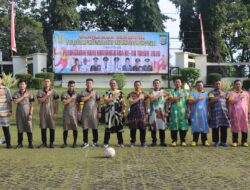 Sambut Hari Bhayangkara ke-80, Polres Lampura Gelar Olahraga Bersama Perkuat Sinergitas TNI-Polri dan Forkopimda