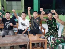 Koramil 426-02 Menggala Kembali Gelar Nobar Babak 32 Besar Piala Dunia Antara Jerman Melawan Paraguay