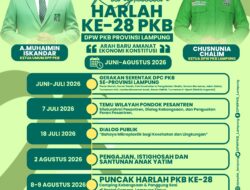 PKB Lampung Siapkan Rangkaian Harlah ke-28, Hadirkan Pasar Murah hingga Camping Kebangsaan