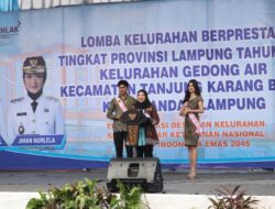 Wali Kota Eva Dwiana Optimis Gedong Air Bisa Wakili Lampung di Lomba Kelurahan Tingkat Nasional 2026