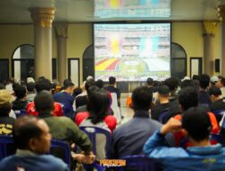 Ratusan Warga Padati Nobar Final Piala Dunia 2026 yang Digelar Pemkab Pesawaran
