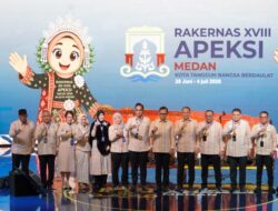 Wali Kota Bandar Lampung Hadiri Pembukaan Rakernas APEKSI di Medan