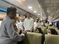 PT KAI Divre IV Tanjungkarang Merilis Rangkaian KA New Rajabasa