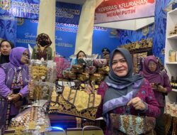 Dinas Koperasi dan UMKM Bandar Lampung Promosikan Puluhan Produk Makanan Lokal dan Tapis Batik