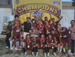 Club Sendang Agung FC Juarai Piala DPRD Provinsi Lampung