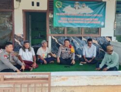 Kapolsek Bukit Kemuning Sambangi 7 Ponpes dan Berikan Bansos, Perkuat Silaturahmi dan Jaga Kamtibmas